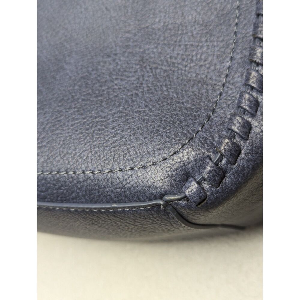 Style & Co Whip Stitch Soft 4 Poster Tote Handbag Purse Blue - Picture 10 of 13